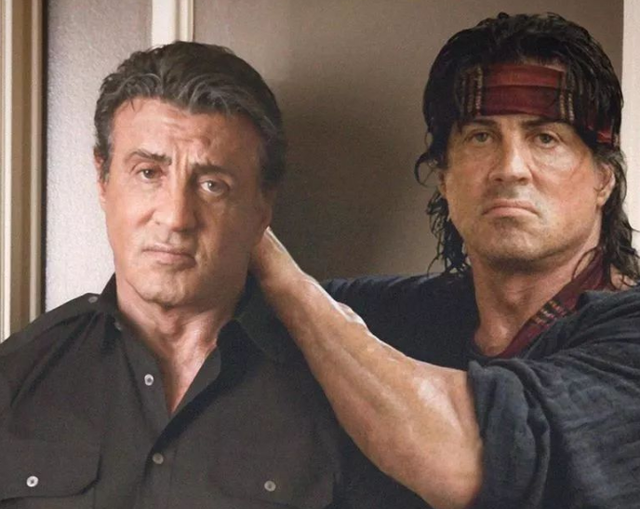 电影|74岁的史泰龙约会22岁小娇妻，身材赛小伙，第一滴血要拍电视剧了