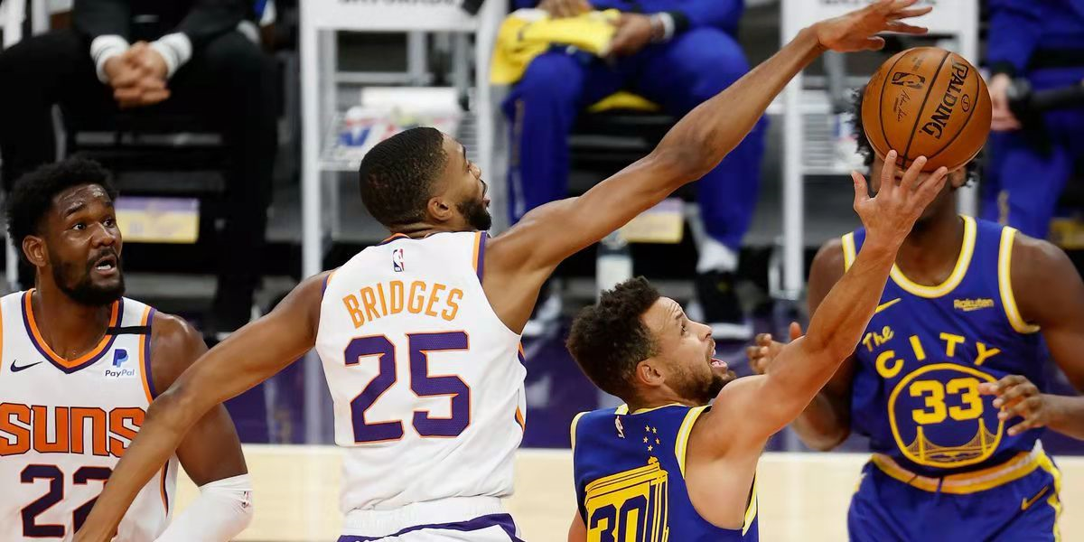 斯蒂芬·庫里|太陽九千萬太超值！詹姆斯5中0、庫里3中0，布里奇斯成為防守尖兵