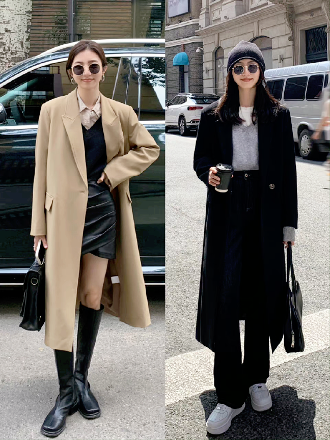 江南小蚂蚁 秋冬酷女孩穿搭难吗？学会简约冷色系搭配，时尚又洒脱