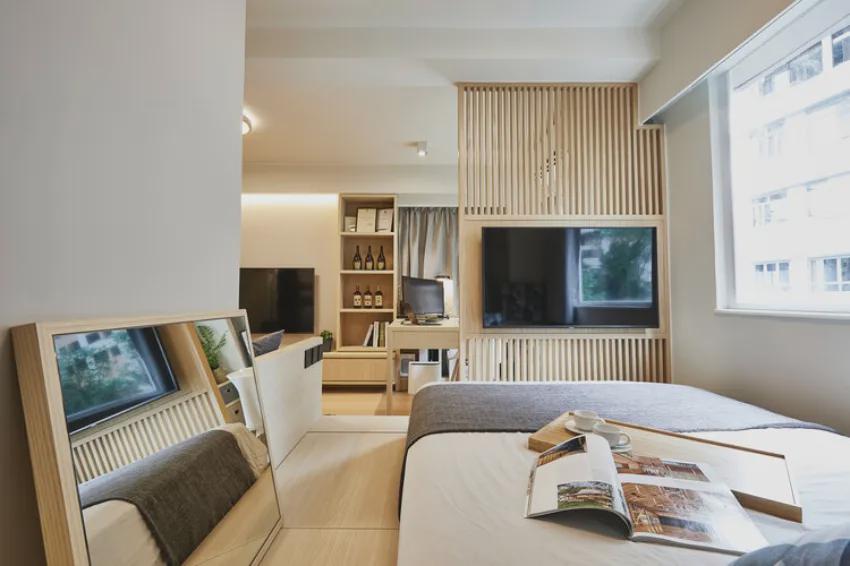 36㎡日式风小宅:不要因为忙碌,就忘记好好生活