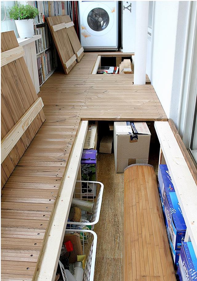 有朝一日,我也要实现收纳隐形!地板撬开,底下能藏一个“仓库”