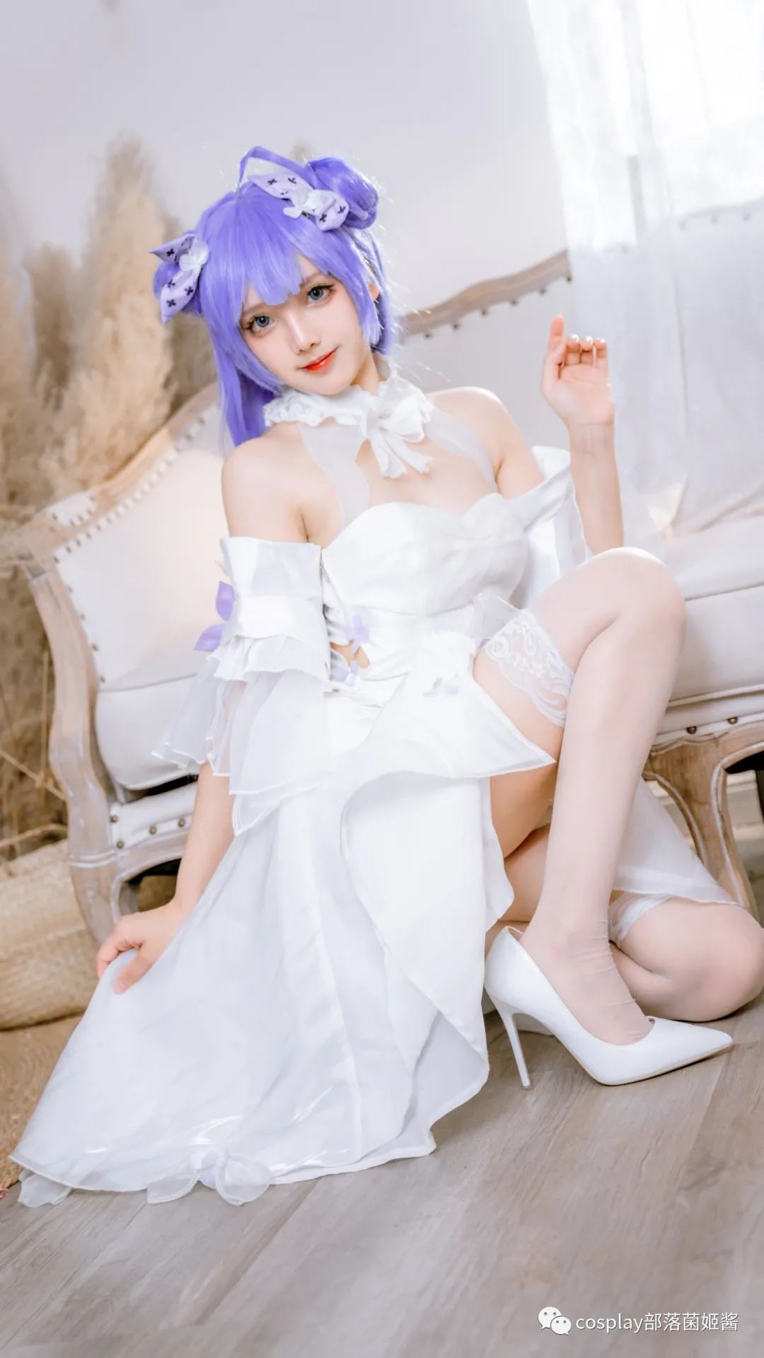 |cos：独角兽打歌服cos正片@阿璇学妹