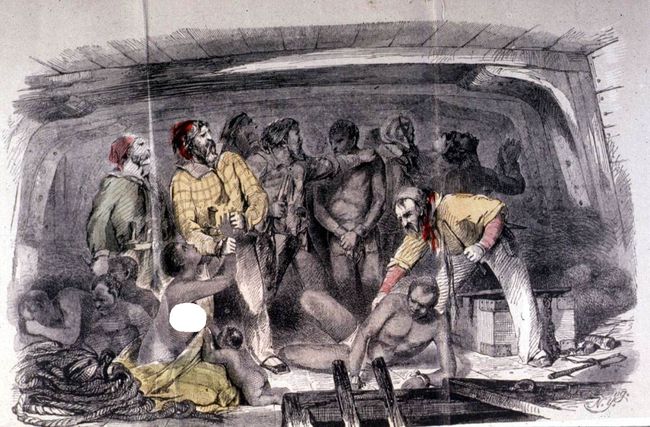 販賣黑奴利潤豐厚，但販奴船遇到一種情況，會將黑奴全部扔進大海-圖5