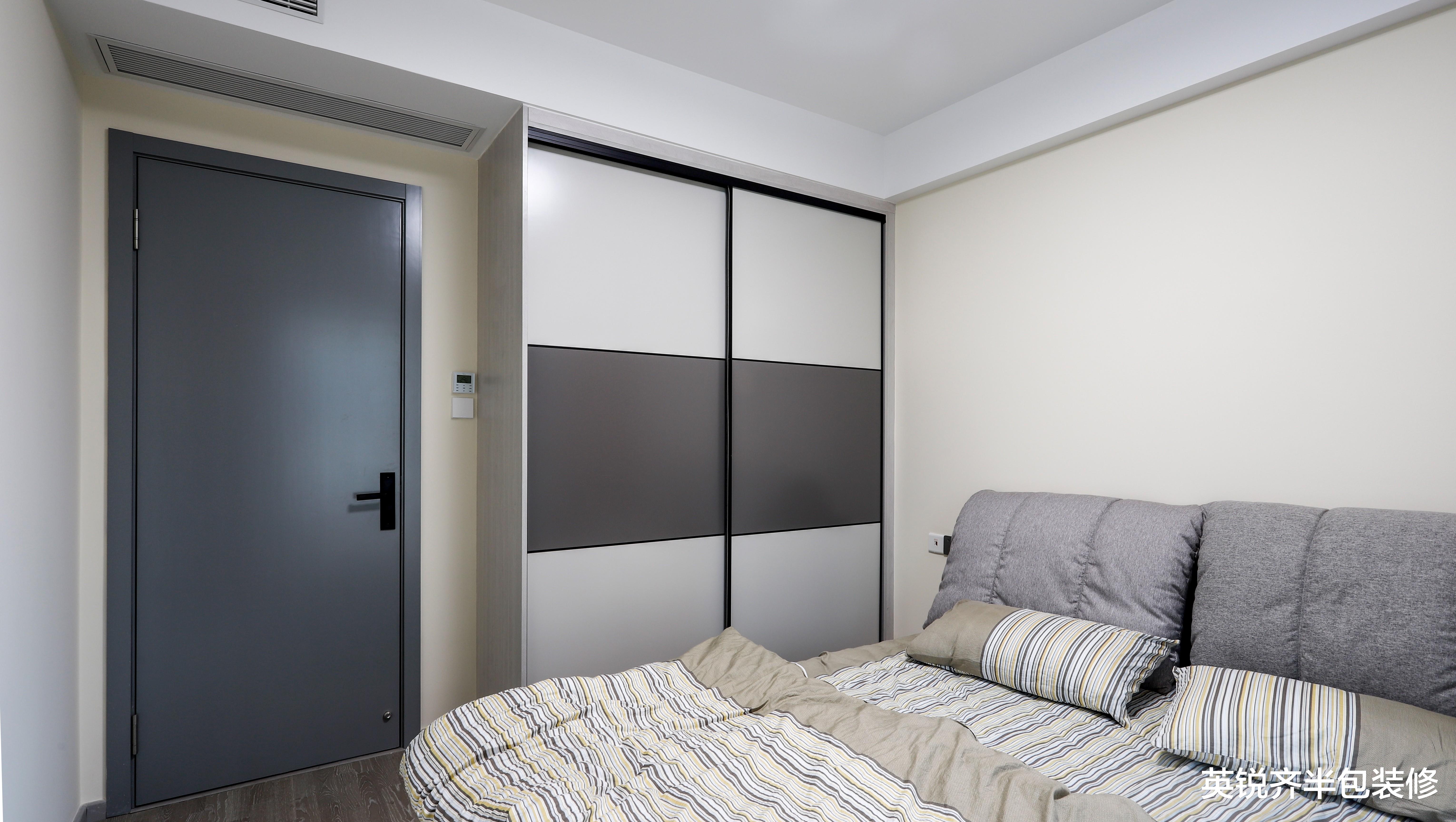 110平现代简约混搭四室婚房