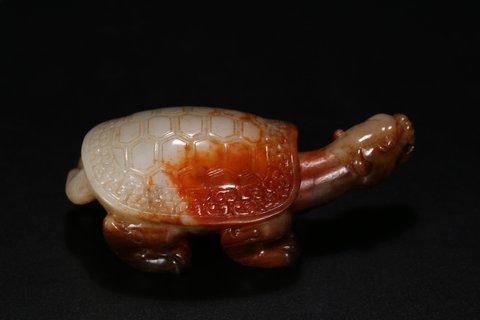 |清 和田玉“乌龟”雕件