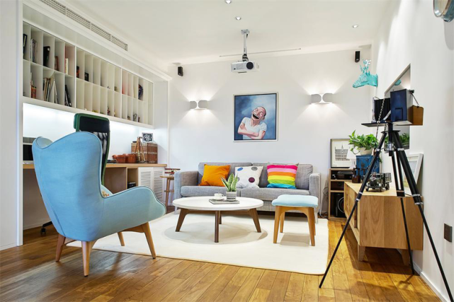 |83平现代简约二居室，90后文艺青年的理想之家