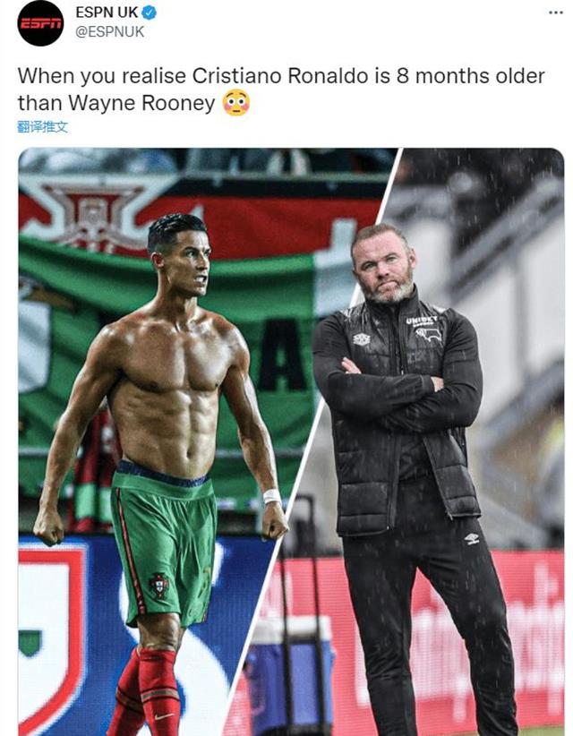 琳妹儿说|29岁内少变肉少 35岁鲁尼夜店累瘫 36岁C罗远离诱惑仍是不老传奇