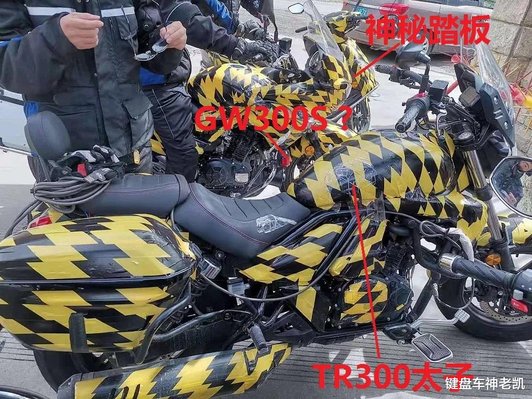 豪爵 豪爵GW300亮相，可是并非民用版，神秘踏板曝光，可是撞脸UY惹争议