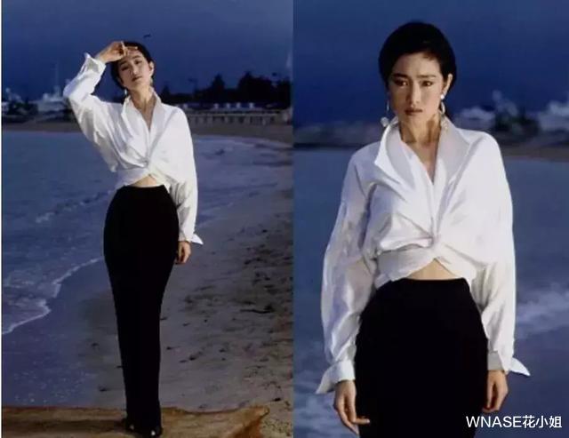 WNASE花小姐 巩俐最新穿搭火了!几身搭配显瘦显年轻,照着穿时髦极了