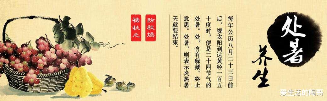 处暑|处暑了，吃3菜，2肉，1果，做1事，润秋燥解秋乏，开启秋季养生