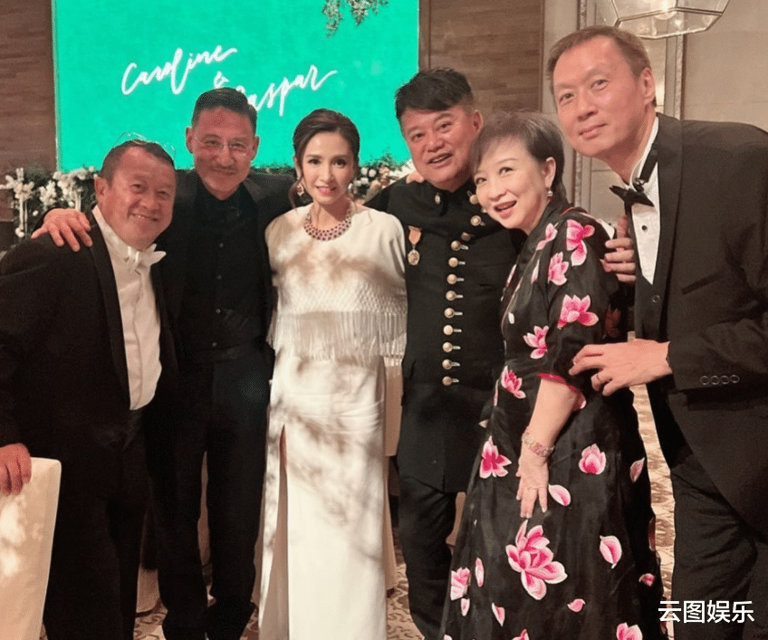 吴婉芳|众星盛装出席婚宴，张学友与干妹妹同框心情好，陈百祥夫妇秀恩爱