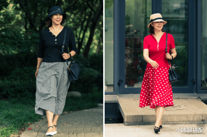 小陈聊搭配|65岁依旧保持少女感，这位奶奶的搭配太显年轻了，简单舒适还优雅