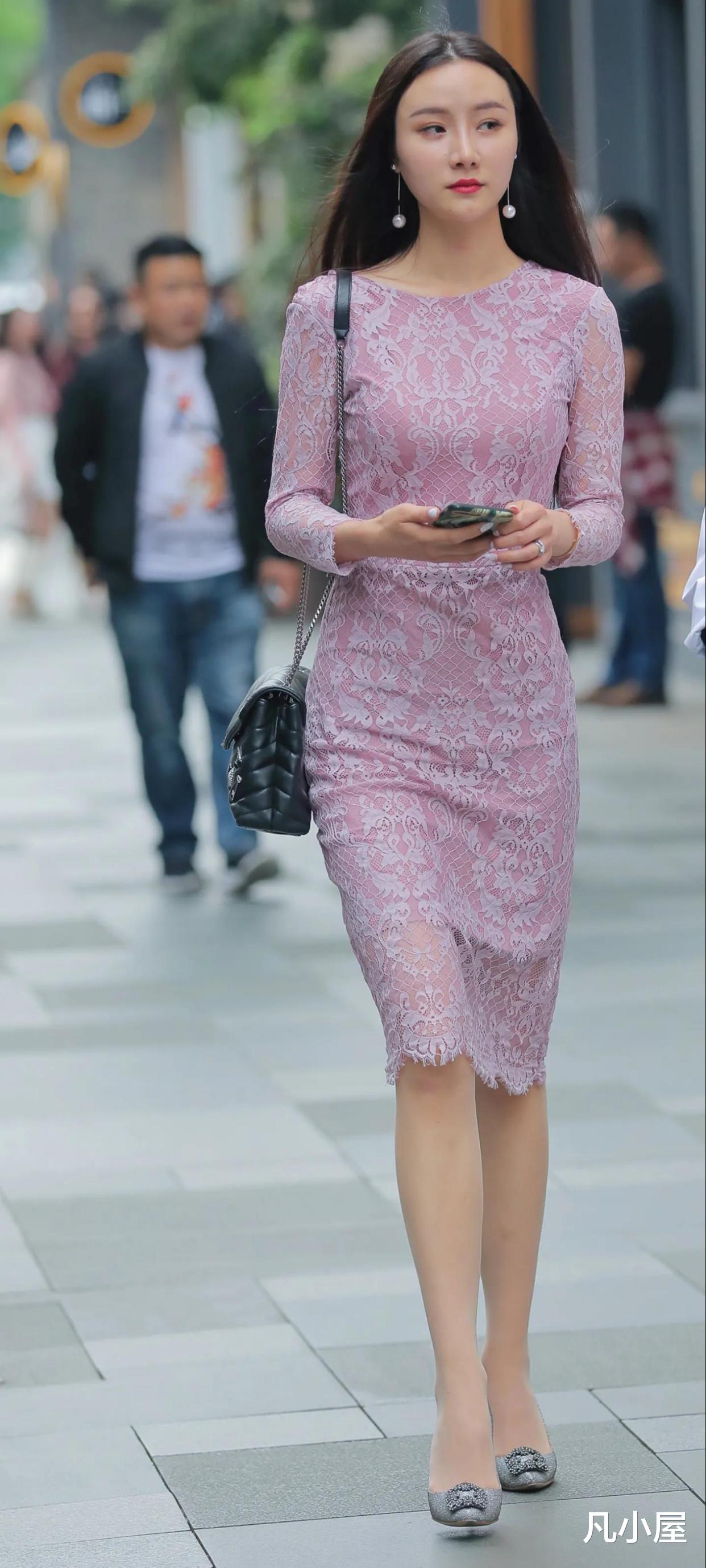 凡小屋|包臀裙的魅力,穿上它背影都是一种美