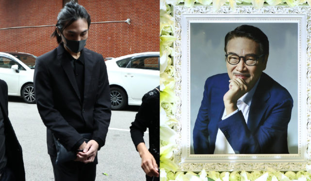 吴孟达|吴孟达儿子现身灵堂，独自提前打点接待宾客，满脸憔悴面露不舍