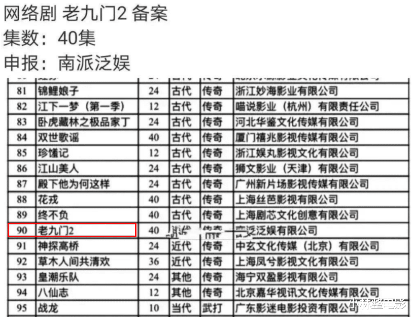 老九门2|《老九门2》终于来了!原班人马基本回归,女主人选让人很意外