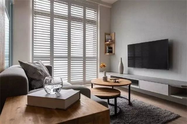 |40㎡小户型设计,质感非常足的黑白灰,谁不想有这样一个小窝!