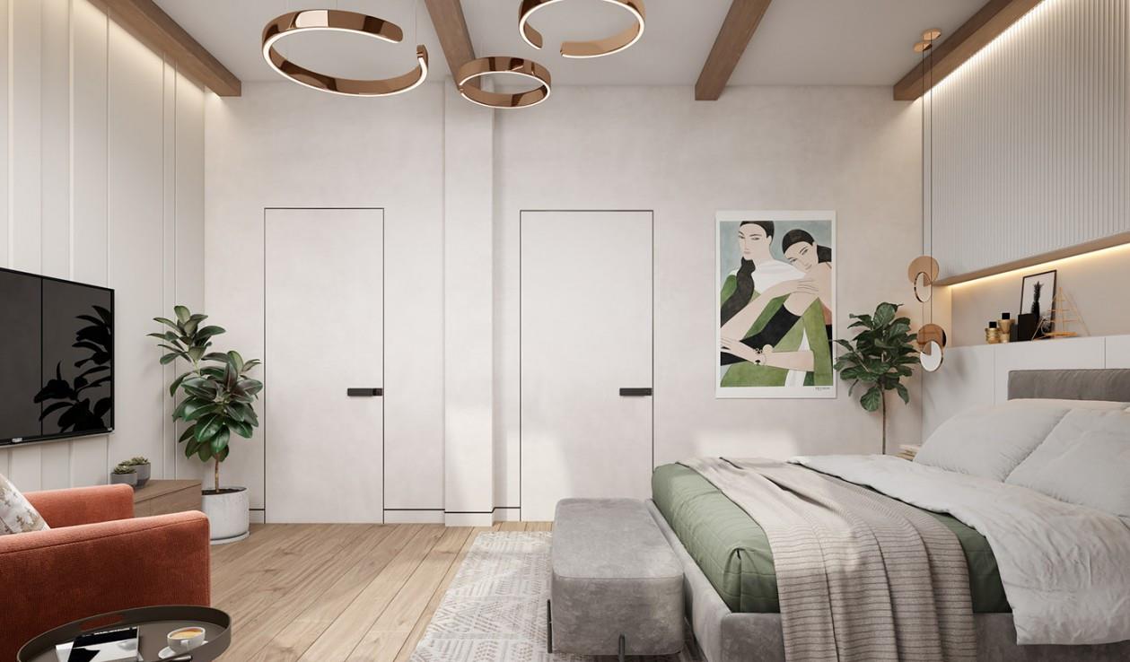 家居解题|110㎡浅色系空间，营造现代空间的精致感！