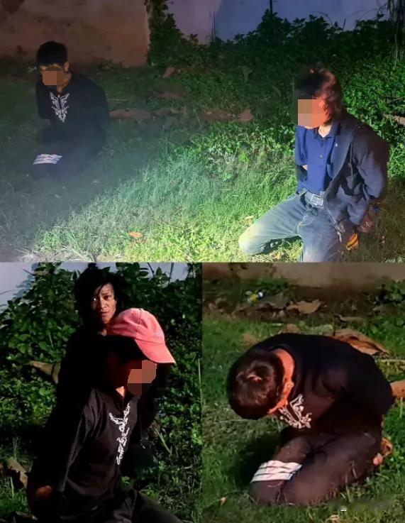 缅甸边境偷盗团伙猖獗，专偷电缆！警方蹲守多夜，抓获多名盗贼
