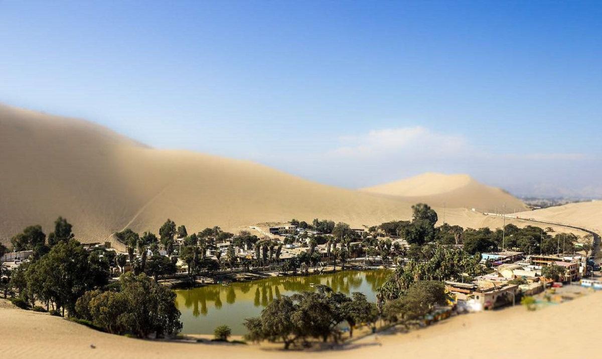 塔克拉玛干沙漠 中国沙漠深处的小镇，藏着2万多人正常生活，医院，邮局一应俱全