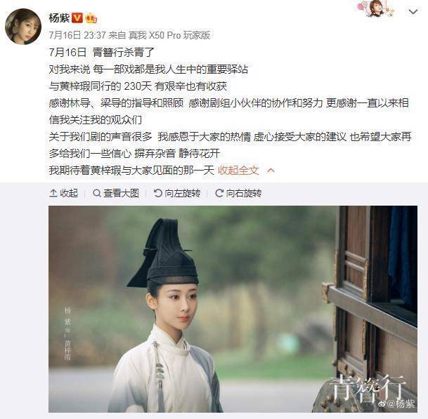 杨紫|吴亦凡事件被牵扯的艺人里，我还是更心疼杨紫