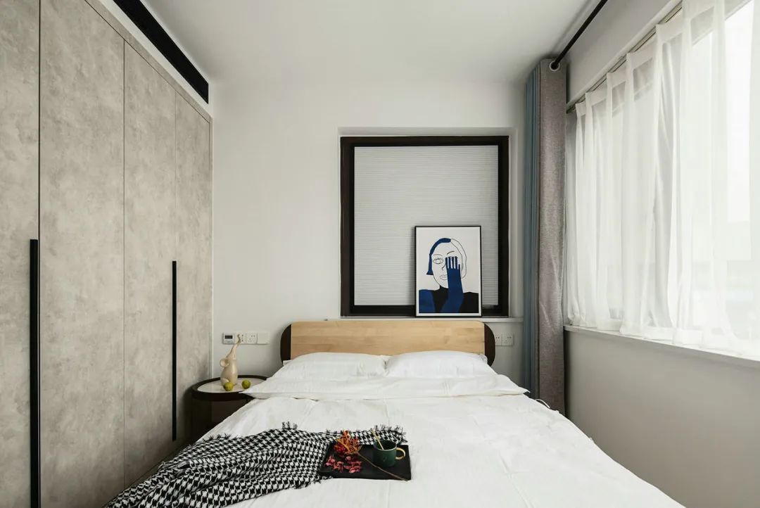 深海蓝+纯净白+静谧灰，慵懒的混搭风，不愧是宝藏好家！