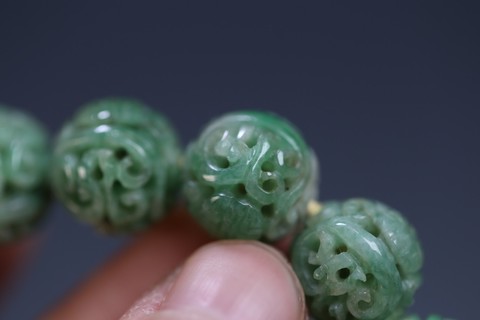 |清宫廷制式-翡翠朝珠一挂