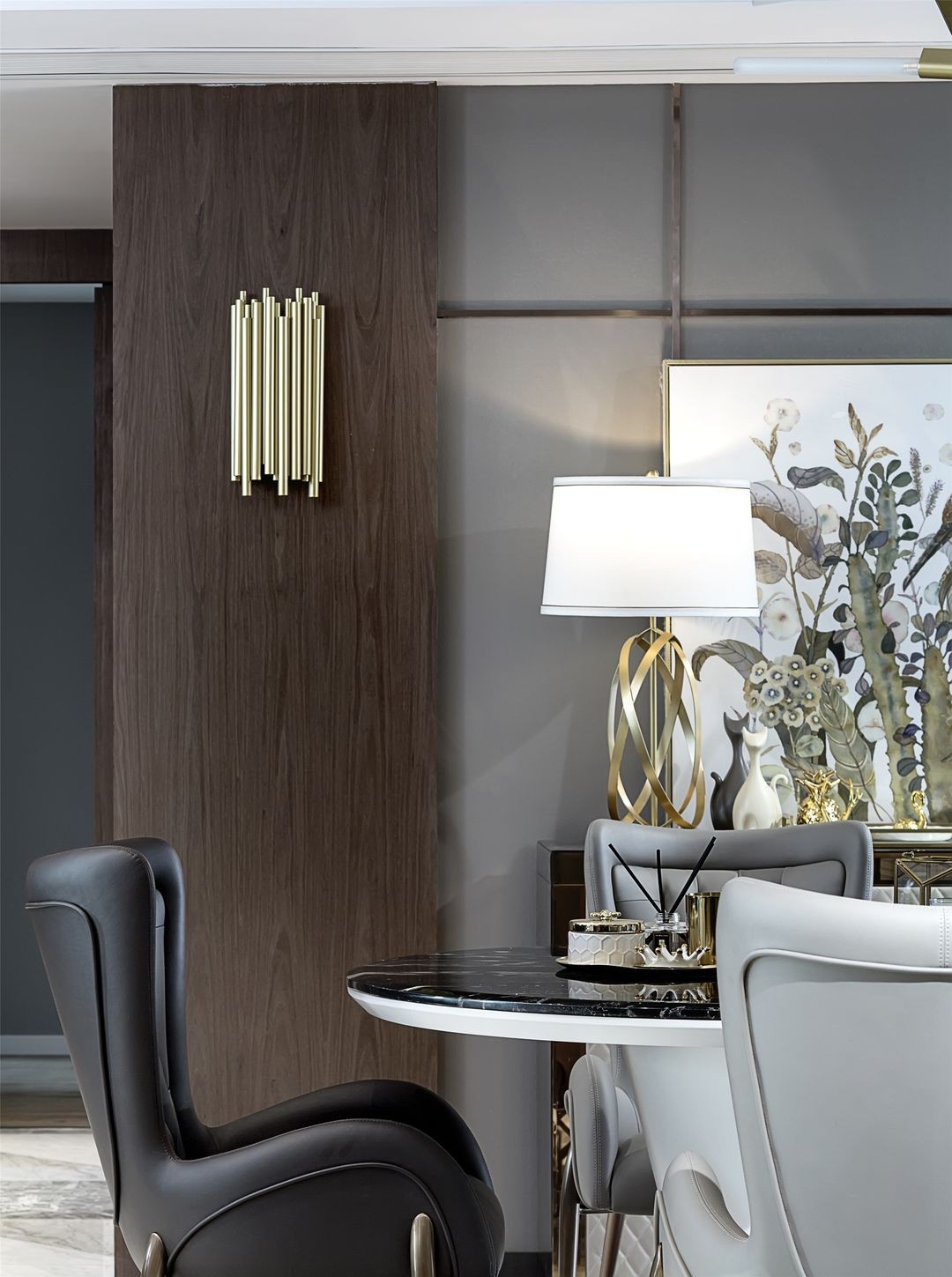 家居超人|优雅内敛的高级灰，神秘浪漫的紫色系，一起构成女王范的新家