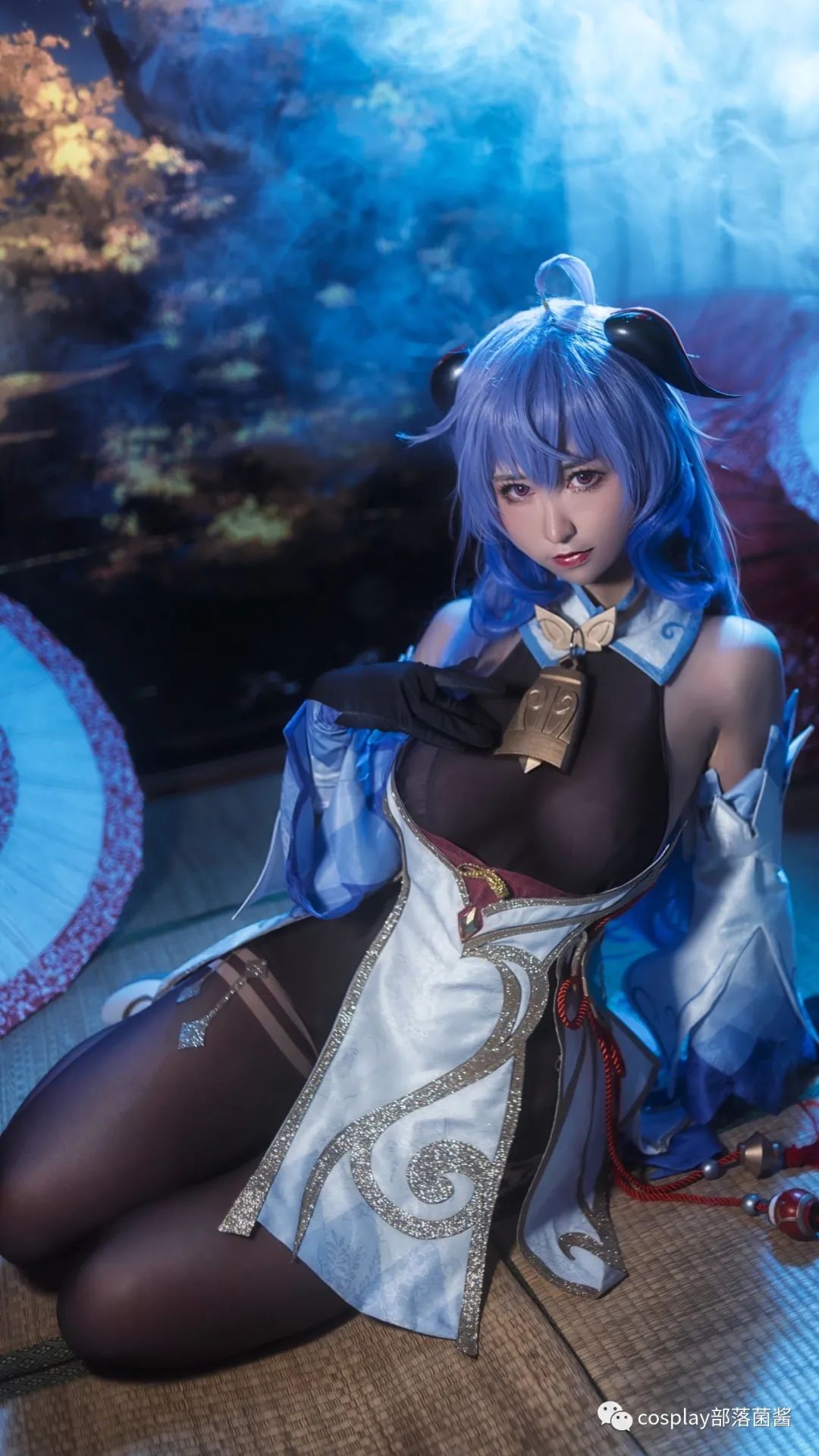 acgn漫评|cos：原神循循守月·甘雨cos正片@淼唯
