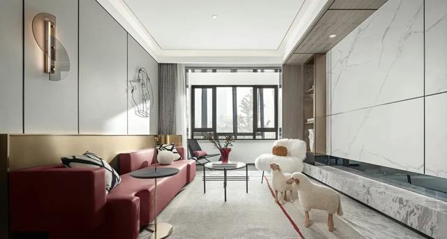 70㎡现代轻奢,时尚华丽的设计,低调温馨好高级