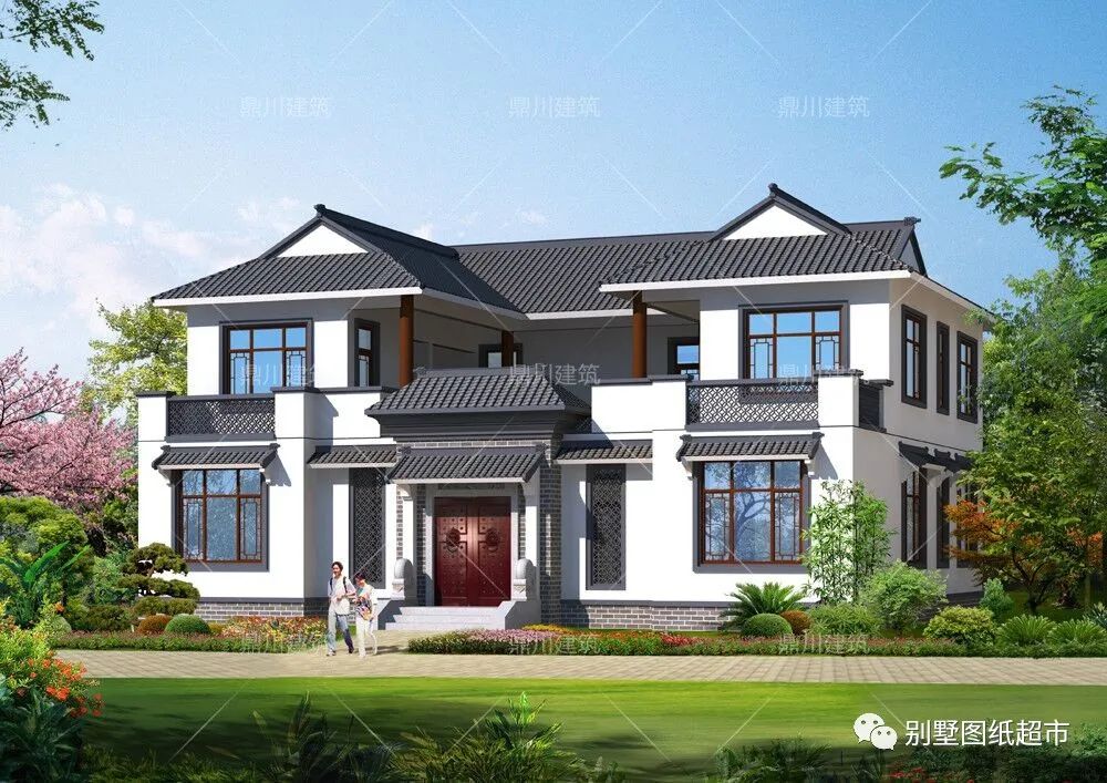 看了这么多农村自建房，还是合院最漂亮，这3款农村合院很合适