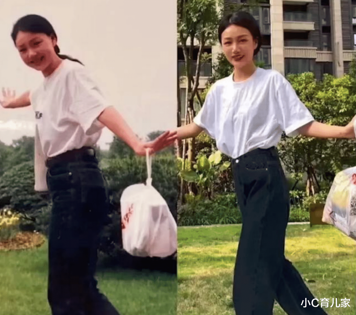 |当年的妈妈VS现在的我，网友：“一模一样”也是一种幸运