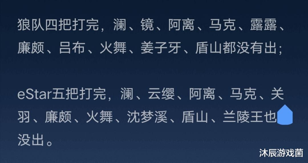 狼队|这届KPL实力差距有点大！狼队e星无人可挡，败者组战队全是陪跑