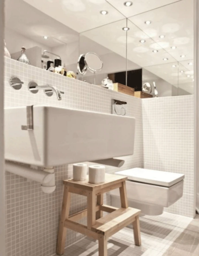 二柒山居|去闺蜜家借住,打开卫生间就呆了,设计得不错,拍下来回家照着学