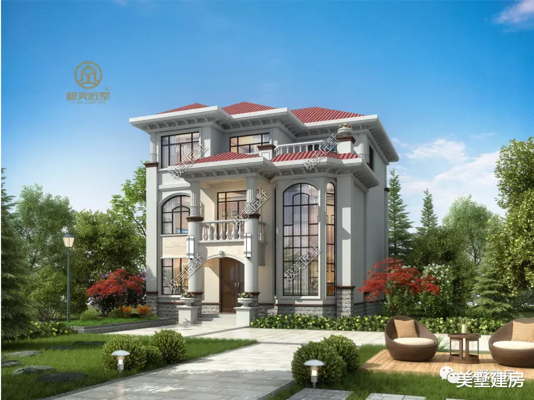 开间11米，带挑空设计的欧式豪宅，喜欢快快收藏！