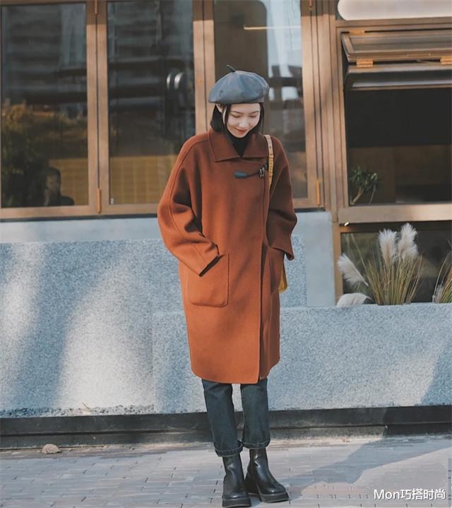 Mon巧搭时尚 说实话,大衣还是配“烟管靴”最合拍,洋气显瘦,尤其适合小个子