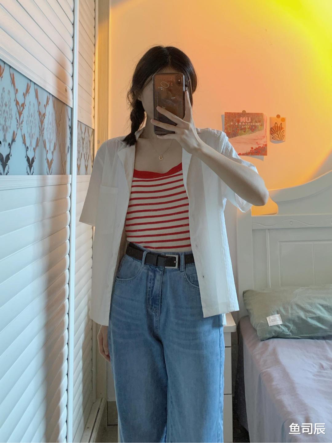 鱼司辰|韩系简约风穿搭分享,谁穿谁好看!小个子的福音来了