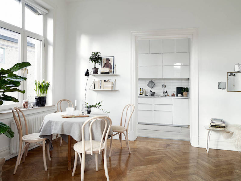 |70平纯色一居，柔和明亮的北欧风设计，一个人的温馨小窝