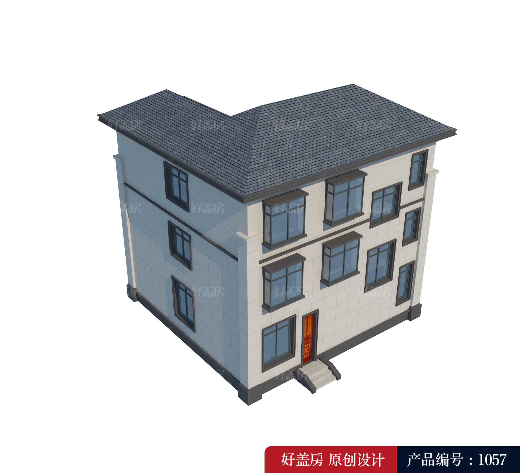 |农村建普通三层三间楼房