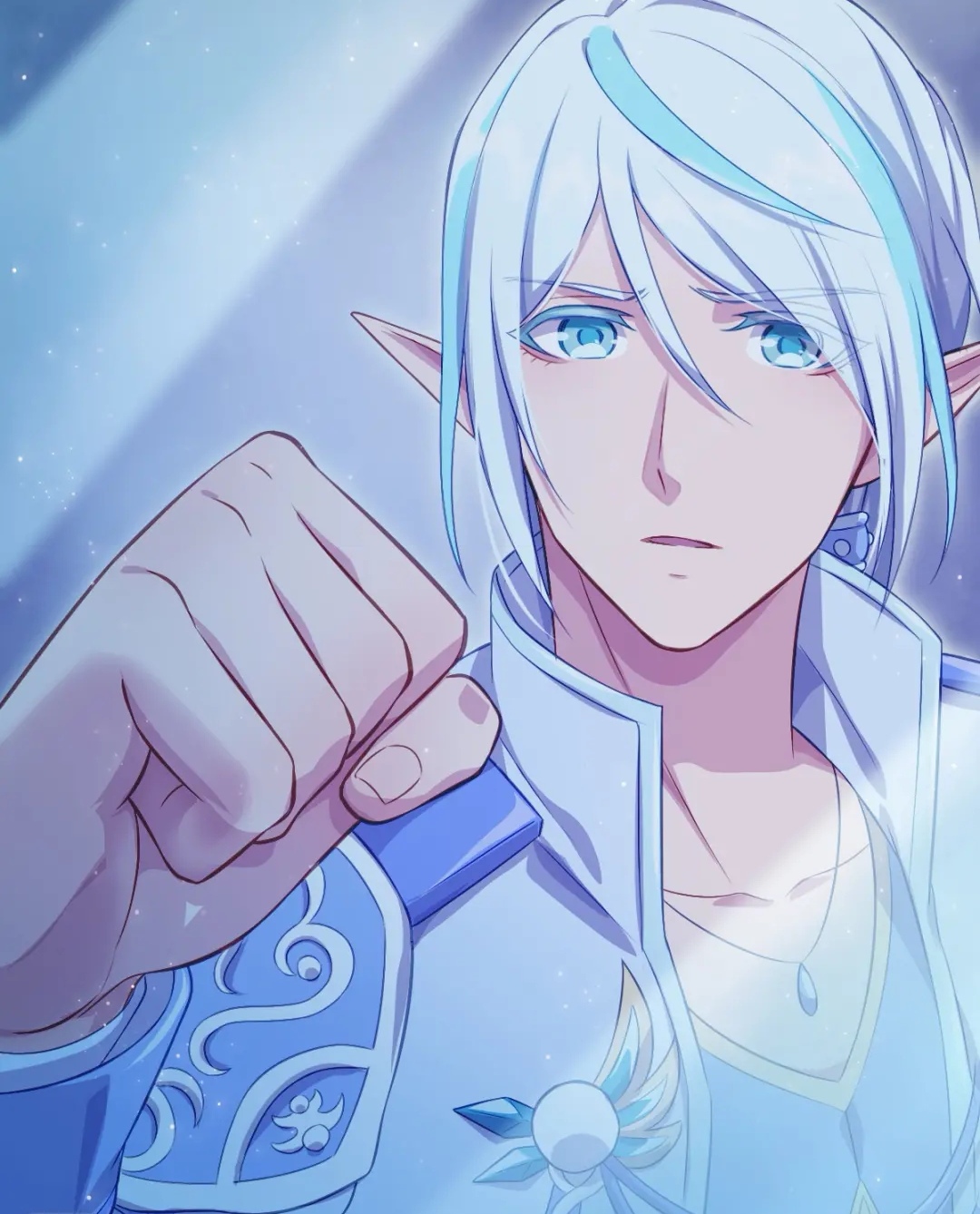 鲸鱼|《叶罗丽》漫画王默带水王子去玩，却弄巧成拙，水王子生气壁咚