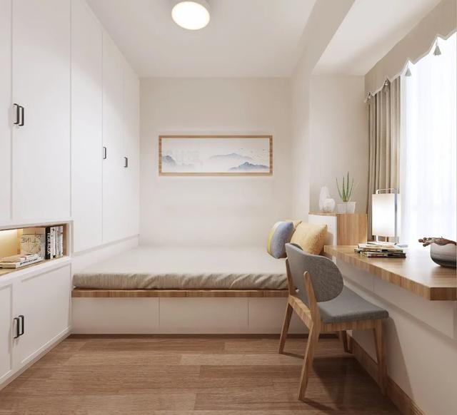 卧室小怎么安排床和衣柜？小户型快看看，小卧室也有好方案