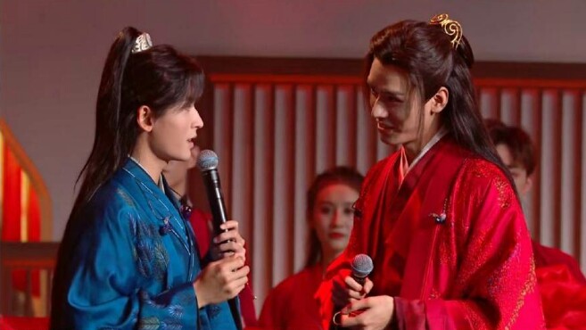 张哲瀚|又哭了！山河令演唱会湘宁完婚，张哲瀚让龚俊送红绳，周也哭了