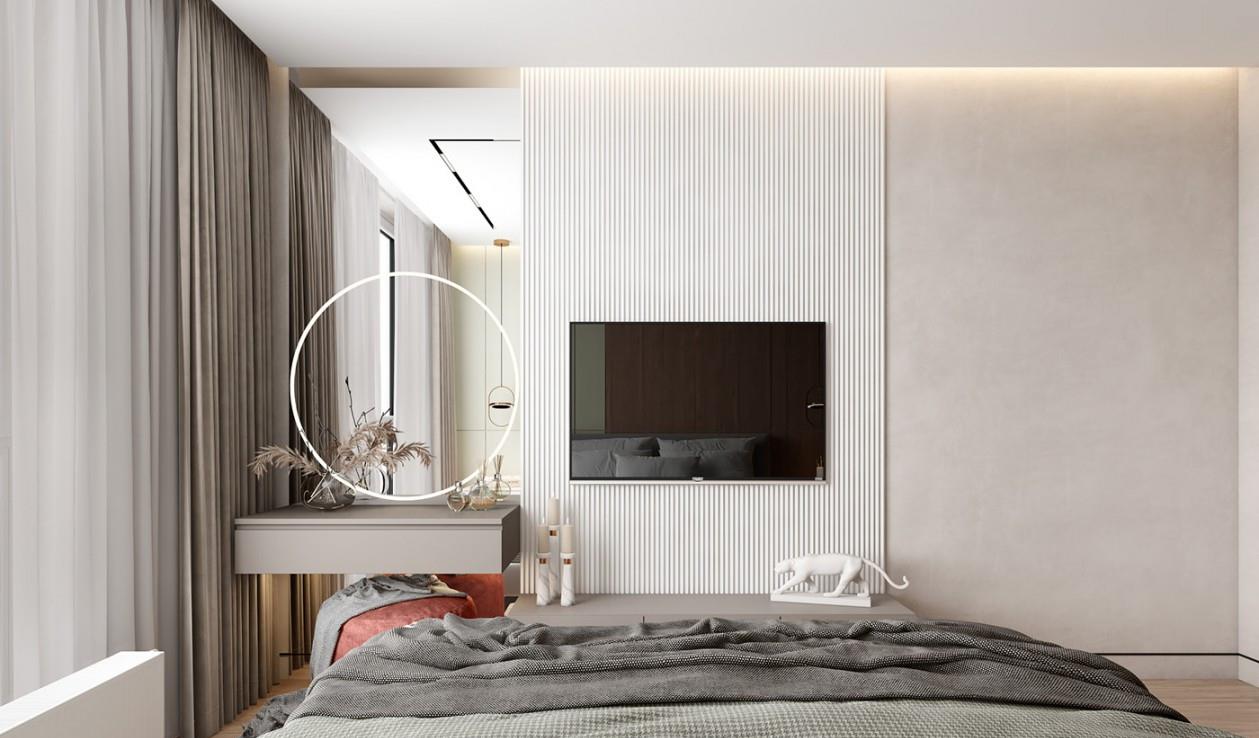 家居解题|110㎡浅色系空间，营造现代空间的精致感！