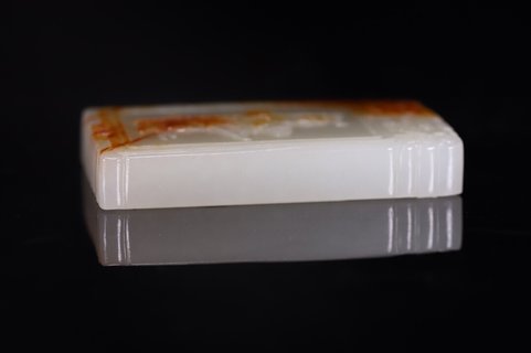 和田玉籽料|旧藏 和田玉籽料将军牌