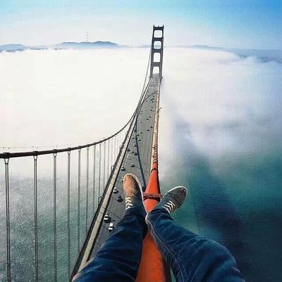 型男塑造逆游的鱼|换个角度看世界