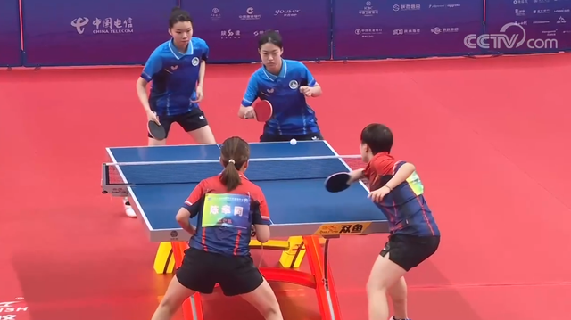 北京工人体育场|全运乒乓女双八强出炉！江苏2组过关，鳗鱼莎莎皆是逆转晋级