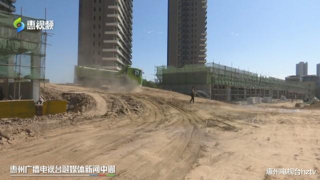 工地|【曝光台】惠博沿江路部分楼盘工地防尘措施不到位