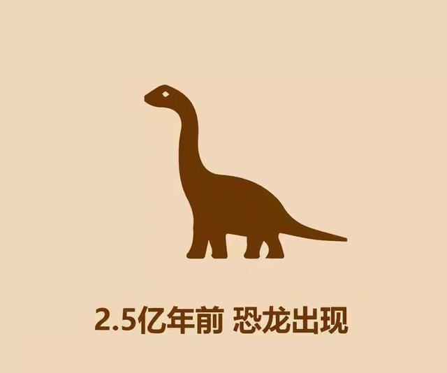 恐龙 恐龙简史：一套图带你经历宇宙诞生以及恐龙的出现