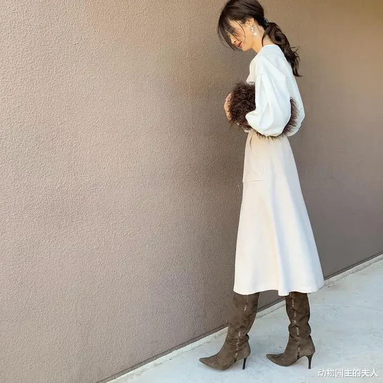 动物园主的夫人 如何在冬季把靴子穿好看 日本博主TERU给你最全靴裙搭配灵感