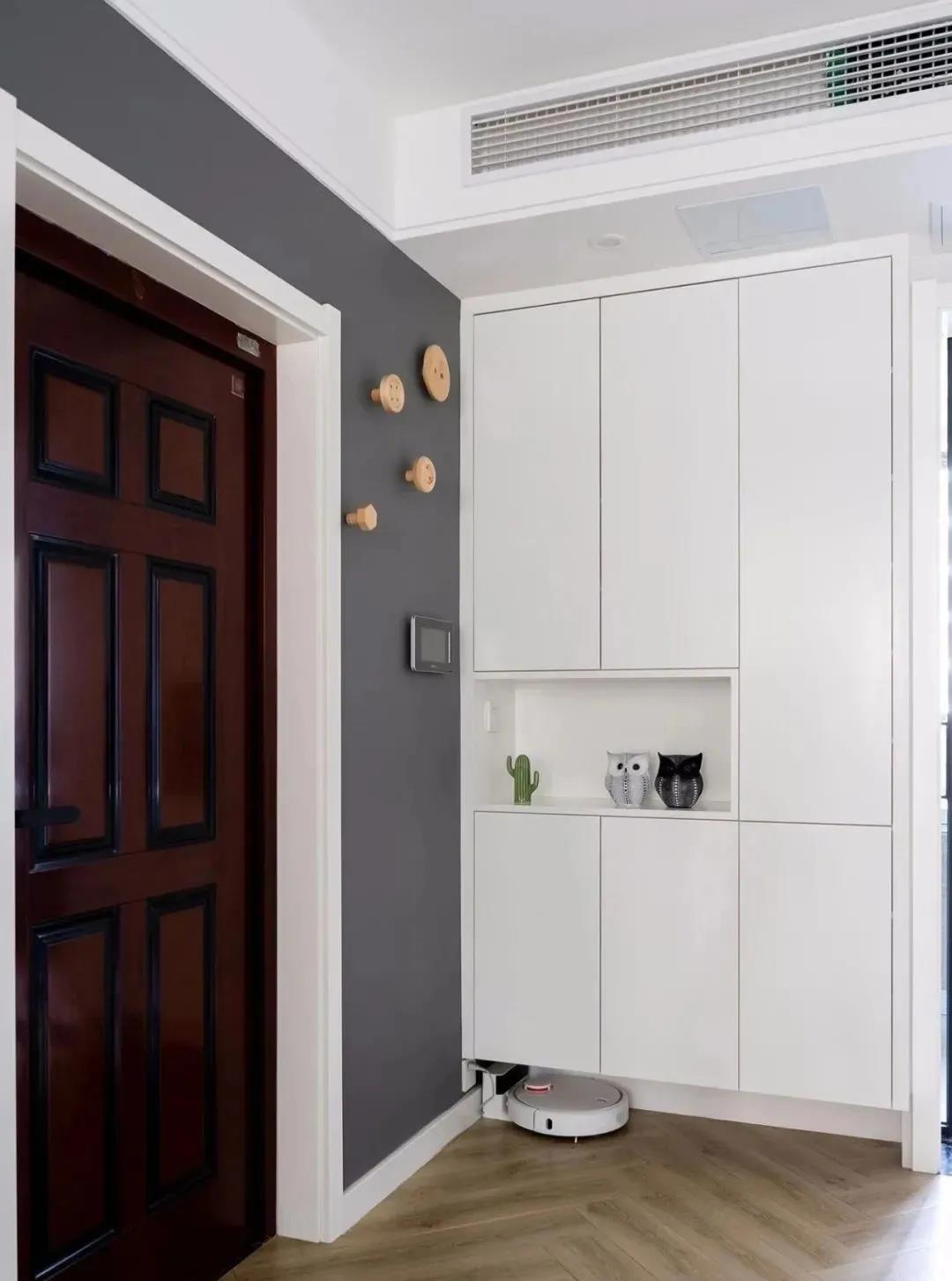 106m2的清新北欧风,美观还实用,收纳更有方,次卧布局别具一格