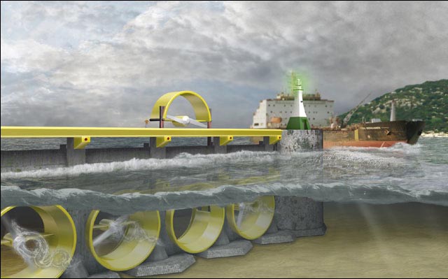  “蓝色煤海”潮汐能